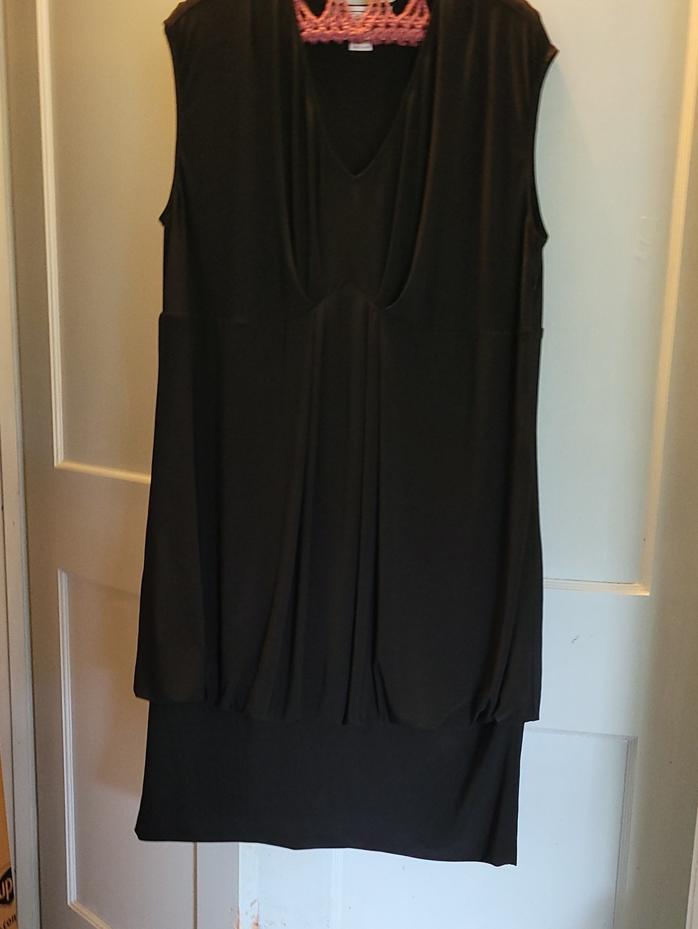 Jessica Howard Black Dress With Unusual Bottom